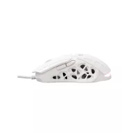   WHITE SHARK ECTOR-W GM-5016W RGB gamer egér, 12.200 dpi, 7 gombos fehér