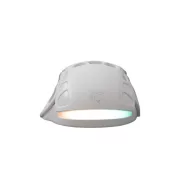   WHITE SHARK ECTOR-W GM-5016W RGB gamer egér, 12.200 dpi, 7 gombos fehér