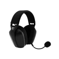   WHITE SHARK BUTTERFLY-B, GH-2442B, vezeték nélküli gamer fejhallgató, fekete