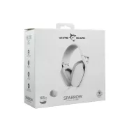   WHITE SHARK SPARROW-W, GH-2443W, gamer fejhallgató, fehér, (3.5 Jack 4 pin.)