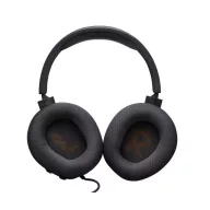   JBL Quantum 100M2 (Vezetékes, gaming fejhallgató mikrofonnal), Fekete