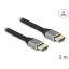 DELOCK kábel HDMI 2.1 male / male összekötő 48 Gbps 8K 60Hz tanúsítvánnyal 3m szürke