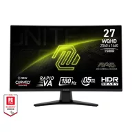   MSI Monitor GAMING MAG 274CQF 27" Rapid VA WQHD 2560x1440 16:9 5000:1 180Hz 0,5ms 2x HDMI, DP, Black