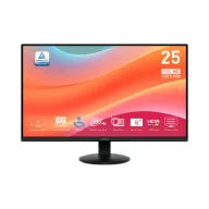  MSI Monitor Business PRO MP252L 24,5" FHD, 1920x1080, IPS, 100Hz, 1300:1 CR, 300cd/m2, 1ms, HDMI, DP, Black