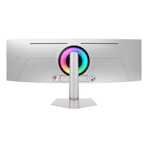 SAMSUNG Ívelt Gaming 240Hz OLED monitor 49" G93SD, 5120x1440, 32:9, 250cd/m2, 0.03ms, HDMI/MicroHDMI/DP