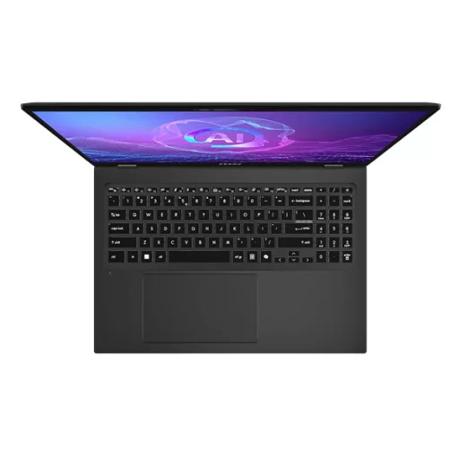 MSI Business NB Prestige 16 AI+ Evo B2VMG-048, 16" UHD+ OLED, Ultra 9 288V, 32GB, 1TB M.2, W11H, Stellar Grey - US KEY