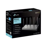  TP-LINK Wireless Router Dual Band BE6500 1xWAN(2.5Gbps) + 1xLAN(2.5Gbps) + 3xLAN(1Gbps) + 1xUSB 3.0, Archer BE400