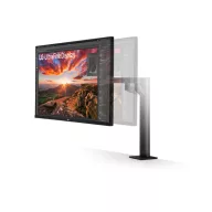   LG IPS monitor 31.5" 32UN880K, 3840x2160, 16:9, 350cd/m2, 5ms, HDMIx2/DisplayPort/USB-C/USBx2, Pivot, hangszóró