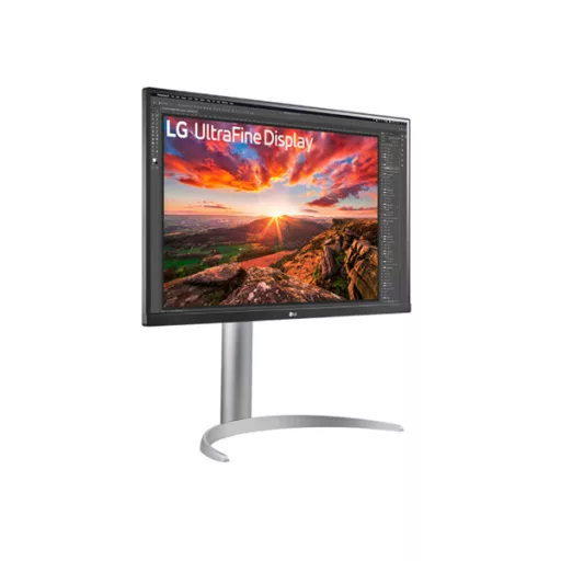 LG IPS monitor 27" 27UP850K, 3840x2160, 16:9, 400cd/m2, 5ms, HDMIx2/DisplayPort/USBx2/USB-C, hangszóró