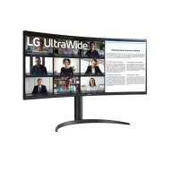   LG ívelt monitor 34" 34WR55QK, 3440x1440, 21:9, 300cd/m2, 5ms, HDMIx2/DisplayPort/USB-C