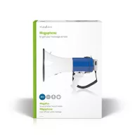   Nedis MEPH200WT megafon, beépített sziréna, hatótávolság 1500 m, 135dB, levehető mikrofon, 25W