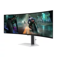   SAMSUNG Ívelt Gaming 144Hz OLED monitor 49" G91SD, 5120x1440, 32:9, 250cd/m2, 0.03ms, HDMI/Micro HDMI/DP