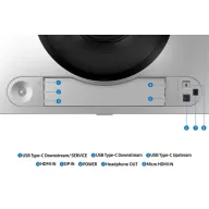   SAMSUNG Ívelt Gaming 144Hz OLED monitor 49" G91SD, 5120x1440, 32:9, 250cd/m2, 0.03ms, HDMI/Micro HDMI/DP