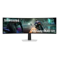   SAMSUNG Ívelt Gaming 144Hz OLED monitor 49" G91SD, 5120x1440, 32:9, 250cd/m2, 0.03ms, HDMI/Micro HDMI/DP