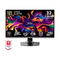   MSI Monitor GAMING MPG 322URX QD-OLED 31,5" UHD 3840x2160, 240Hz, 150000:1 CR, 250cd/m2, 0,03ms, 2x HDMI, DP, USB-C