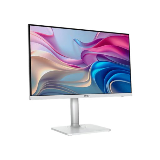 MSI Monitor Business Modern MD272UPHW 27" UHD, 3840x2160, 60Hz, IPS, 4ms, HDMI, DP, USB-C, Pivot, Docking, White
