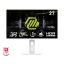MSI Monitor GAMING MAG 274PFW Rapid IPS 27" FHD 1920x1080, 1000:1 CR, 300cd/m2, 1ms, 180Hz, DP, 2x HDMI, White