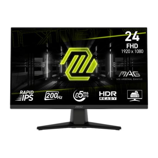 MSI Monitor GAMING MAG 242F Rapid IPS LED 24" FHD 1920x1080, 16:9, 1000:1 CR, 300cd/m2, 1ms, 200Hz, DP, 2x HDMI