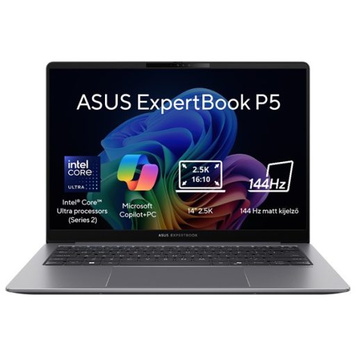 ASUS COM NB Expertbook P5405CSA-NZ0397W, 14" WQXGA, Intel® Core 5  228V, 32GB, 1TB M.2, INT, WIN11H, Szürke