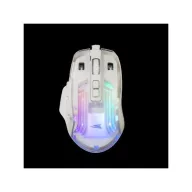   BARACUDA ANGLERFISH-W BC BGM-062W  gamer egér fehér/ 7200 dpi 7D , RGB