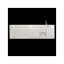 WHITE SHARK  TACHI-W/US WS GK-003241W-US gamer billentyűzet, 104 gomb fehér (angol)