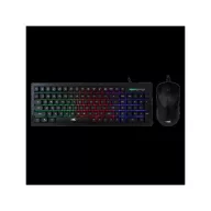   BARACUDA BGC-011B ORCA-B gamer combo fekete billentyűzet (memb. ang.) + egér