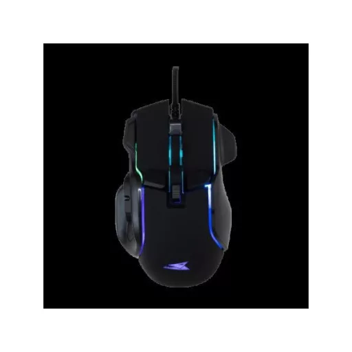 BARACUDA BGM-071B PIRANHA-B fe/ 7200 dpi 7D gamer egér, RGB