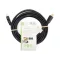Nedis CVGL34060BK50 ultra HD HDMI kábel, HDMI dugó - dugó, 4K@60Hz, ARC, 18 Gbps, aranyozott csatlakozók, hossz 5m