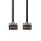 Nedis CVGL34060BK200 ultra HD HDMI kábel, HDMI dugó - dugó, 4K@60Hz, ARC, 18 Gbps, aranyozott csatlakozók, hossz 20m