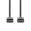 Nedis CVGL34060BK200 ultra HD HDMI kábel, HDMI dugó - dugó, 4K@60Hz, ARC, 18 Gbps, aranyozott csatlakozók, hossz 20m