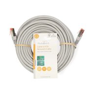   Nedis CCGL85220GY100 UTP / FTP Cat6 patch kábel, RJ45 aranyozott érintkezők, 10/100/1000 Mbit/s, hossz 10m