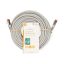 Nedis CCGL85220GY100 UTP / FTP Cat6 patch kábel, RJ45 aranyozott érintkezők, 10/100/1000 Mbit/s, hossz 10m