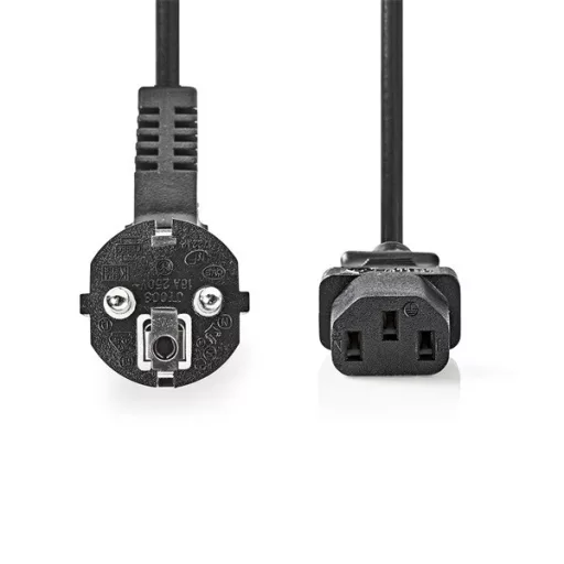 Nedis CEGL10000BK20 tápkábel IEC-320-C13, 3 x 0.75 mm˛ hossz 2m