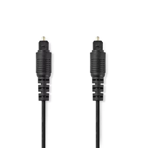 Nedis CAGL25000BK20 optikai audio kábel, TosLink dugó, hossz 2m