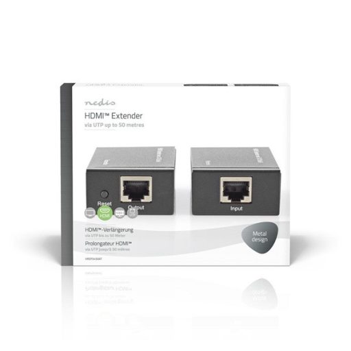 Nedis VREP3450AT HDMI extender (hosszabító) Cat6 kábelen, 1.65Gbps, 1080p, 60m