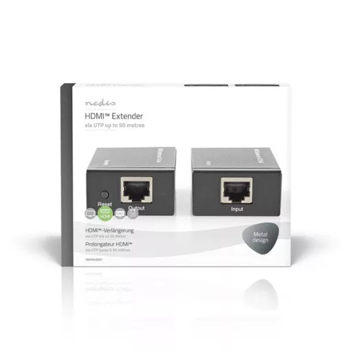 Nedis VREP3450AT HDMI extender (hosszabító) Cat6 kábelen, 1.65Gbps, 1080p, 60m