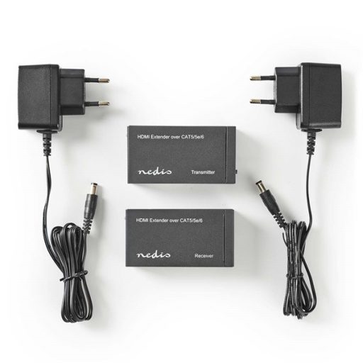 Nedis VREP3450AT HDMI extender (hosszabító) Cat6 kábelen, 1.65Gbps, 1080p, 60m