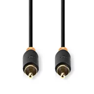   Nedis CABW24170AT20 digitális koax kábel, 2 x aranyozott RCA, hossz 2m