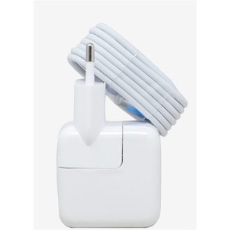   BLACKBIRD Hálózati Adapter 12W USB-A Kivitel + USB-C male to USB-A Töltő kábel 1m, Fehér (Ipad-hez)