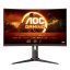AOC Ívelt Gaming 280Hz monitor 27" C27G2Z3/BK, 1920x1080, 16:9, 300cd/m2, 0,5ms, HDMIx2/DisplayPort, állítható magasság