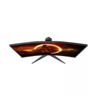   AOC Ívelt Gaming 280Hz monitor 27" C27G2Z3/BK, 1920x1080, 16:9, 300cd/m2, 0,5ms, HDMIx2/DisplayPort, állítható magasság