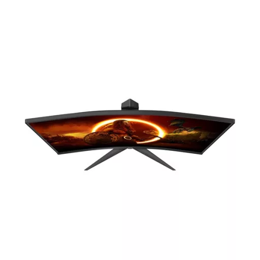 AOC Ívelt Gaming 280Hz monitor 27" C27G2Z3/BK, 1920x1080, 16:9, 300cd/m2, 0,5ms, HDMIx2/DisplayPort, állítható magasság