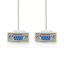 Nedis CCGL52055IV20 null modem kábel, 2m