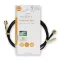 Nedis CSGL02000BK10 SMA kábel, aranyozott, 50 Ohm, árnyékolt,  1m