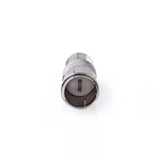 Nedis CSGP41956ME műholdas és antenna adapter, 10 db, F Férfi Gyors, F Nő,  Nikkelezett, 75 Ohm,  Egyenes, Fém, Ezüs