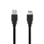 Nedis CCGL61010BK10 USB3.2 toldó / hosszabító kábel, USB A dugó, USB-A aljzat, 5 Gbps, 1m, (USB3.1, USB3.0, USB2.0)