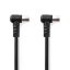 Nedis CSGL40120BK15 koax kábel, IEC (koax) férfi, IEC (koax) női, Nikkelezett,  120 dB, 75 Ohm,  Quad Shielded,  1,5m