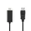 Nedis CCGL37100BK10 Displayport dugó - HDMI dugó kábel 1080p, 1m