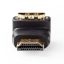 Nedis CVGB34901BK HDMI adapter, HDMI csatl HDMI kimen. aranyozott 90°-os, F/M-90