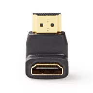  Nedis CVGB34901BK HDMI átalakító adapter, aranyozott 90°-os, pipa